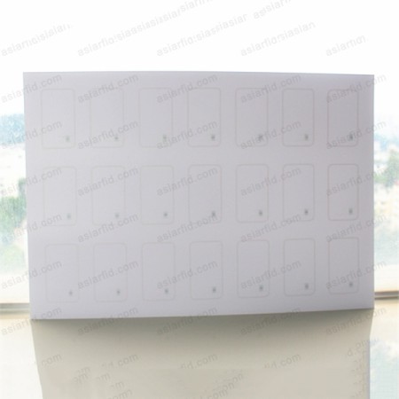 3*7 RFID Prelam,RFID Inlay Sheet MF 4K S70